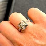 Kohls 10k gold diamond pave ring Photo 3