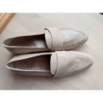 AGL Ivory snake embossing Loafers ATTILIO GIUSTI LEOMBRUNI Women size 41.5 Photo 10
