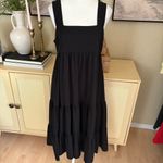 Amanda Uprichard  Mitzi Tiered Midi LBD Dress Size Medium Photo 2