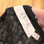 ASTR  the Label NWT Long Sleeve Cowl Neck‎ Mini Dress Open Back Size Medium Photo 8