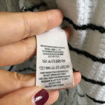 Free People ‎ Slouchy Striped Fringe Top Tunic Sz M Photo 4