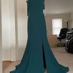 Allure Bridal style 1687 Spruce Green Prom Bridesmaid Dress NWT Size 16 Photo 2