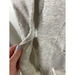 Eileen Fisher Cardigan terry sweatshirt Light Gray Size M Open Front Long Photo 1