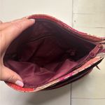 Vera Bradley  Bag Triple Zip Hipster Crossbody Bohemian Blooms Retired Print Red Photo 2