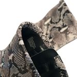 Abound  Snake like Print Ivory Mid Ankle Boots(Size 8M) Photo 4