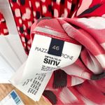 Piazza Sempione Made In Italy FR 46 (US 10) Paint Dash-Print Belted Shirt Dress Photo 11