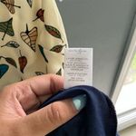 INA Women's Leave Print Sleeveless Dress Size S Multicolor Photo 3