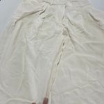 Co Pants Womens 8 White Draped Pocket Trousers High Rise Pleated Photo 10