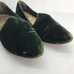 Birdies Women's The Heron Green Plush Velvet Loafers Flats Shoes Size 6 Photo 4
