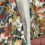 Soft Surroundings  Jacket Blazer Medium Floral Embroidered Ariege Art To Wear Photo 5