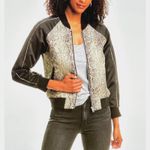 Zadig & Voltaire Billy Snake Deluxe Bomber Jacket XS fits a Small Black Photo 1