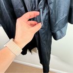 Thirdlove  Black Satin Robe Photo 6