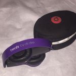 Beats  by Dre purple solo HD headphones ear buds Photo 3