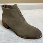 Softwalk  Tilden Nubuck Burnished Toe Bootie Beige Tan Size 10.5 Narrow Photo 0