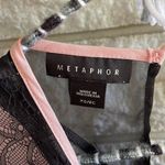 Metaphor  colorblock lace long sleeve top size XS Photo 2