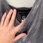 Anthropologie Metallic cowl neck top Photo 4