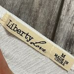 Liberty Love White 3/4 Flare Sleeve With Lace Detail Size Medium Photo 10