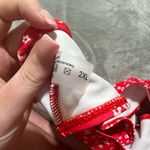 SheIn Red Floral Bikini Set Photo 2