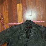 Brand new Women's Black faux Leather Coat Size 4X Photo 4