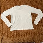 Lululemon ExCELLENT  Swiftly Tech 2.0 Long Sleeve Race Length Shirt White Size 12 Photo 3
