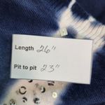 INC International Concepts Navy and White Short Sleeve Cardigan Sweater Size 1X Blue Photo 2