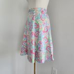 Coldwater Creek Y2K  Colorful Pastel Floral A-Line Mini Skirt Vintage Medium Photo 3