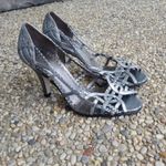 Gianni Bini Heels - Silver Scale Open Toe Heels - Size 7 - Worn Once Photo 1