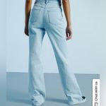 PacSun  lightwash high waisted flare bell bottom jeans Photo 9