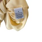 Emma & Michele Women's Size Small Yellow Floral Flutter Sleeve Maxi Dress Photo 8