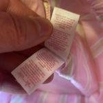 Oscar de la Renta Pink Label Pink & Green Striped Vintage Capri Pajamas Size L Photo 10