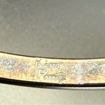 Lia Sophia Kiam Family Gunmetal Tone Rhinestones Crystal Cuff Bracelet 27g. Photo 10