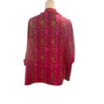 HOLI BY DOLORES BARREIR0 Light Jacket in Size Medium Red Photo 1
