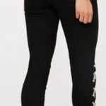 Pretty Little Thing CROPPED HIGH WAISTED BLACK JEANS Photo 1