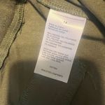 Rafaella  The Straight High Waist Olive Green Pants Trousers Stretch 14 NWT New Photo 5