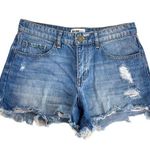 William Rast  Distressed Denim Shorts Photo 0