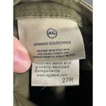 AG Adriano Goldschmied The Kinsley Utilitarian Modern Skinny Olive Green Pants 27 Photo 9