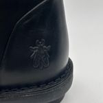 Fly London New Fade966Fly Leather Ankle Boots Women 36 US 5.5-6 Zip Up Black Rug Photo 6