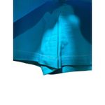 Cache  Turquoise Blue Skort Skirt Short Zippers Pockets Self Belt Stretch Sz 2/4 Photo 2