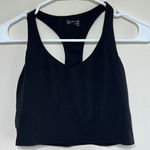 Aerie Offline Black Crop Top Tank Medium Women Photo 0