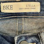 BKE Blue Cotton Whisker Slim Fit Low Rise Straight Leg Jeans Size 28x31 1/2 Photo 8