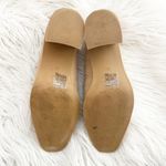 Joie  x ANTHROPOLOGIE | Wevenly Suede Shoe Nude Tan Block Heel Square Toe | 9.5 Photo 6