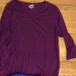 Women's XXL clothes lot 6 pieces. Jaclyn smith basic editions shirts Purple Size undefined Photo 7