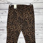 Style & Co NWT Size 16W Classic Brown Animal Print Curvy Skinny Leg Jeans Photo 3