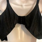 Torrid  Black Bra with Gold Sparkles 44DD Photo 2