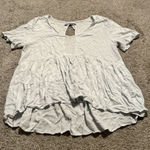 Urban Outfitters ‎ Peplum Babydoll Top white Photo 0