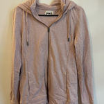 Pact  Size Medium Zip Up Hoodie Mauve Pink Organic Cotton Sustainable Photo 0