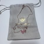 Kendra Scott Rose Gold Drusy Heart Necklace Photo 0