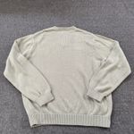 Brandy Melville Light Green Oversized Knit Sweater V Neck One Size Photo 1