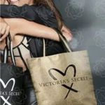 Victoria's Secret Gold Tote Bag Elegant and Versatile Photo 1