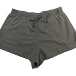 Universal Threads Casual Olive Drawstring Shorts – Universal Thread Women's L Elastic Waist Photo 0